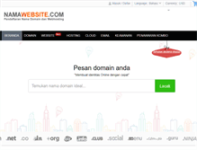 Tablet Screenshot of namawebsite.com